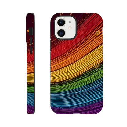 Mobile Phone Case - Pride Strings - IPhone Case - Samsung Case - Clear - Flexi - Bio - Slim - Tough - LGBTQIA+ Mobile Phone Cases