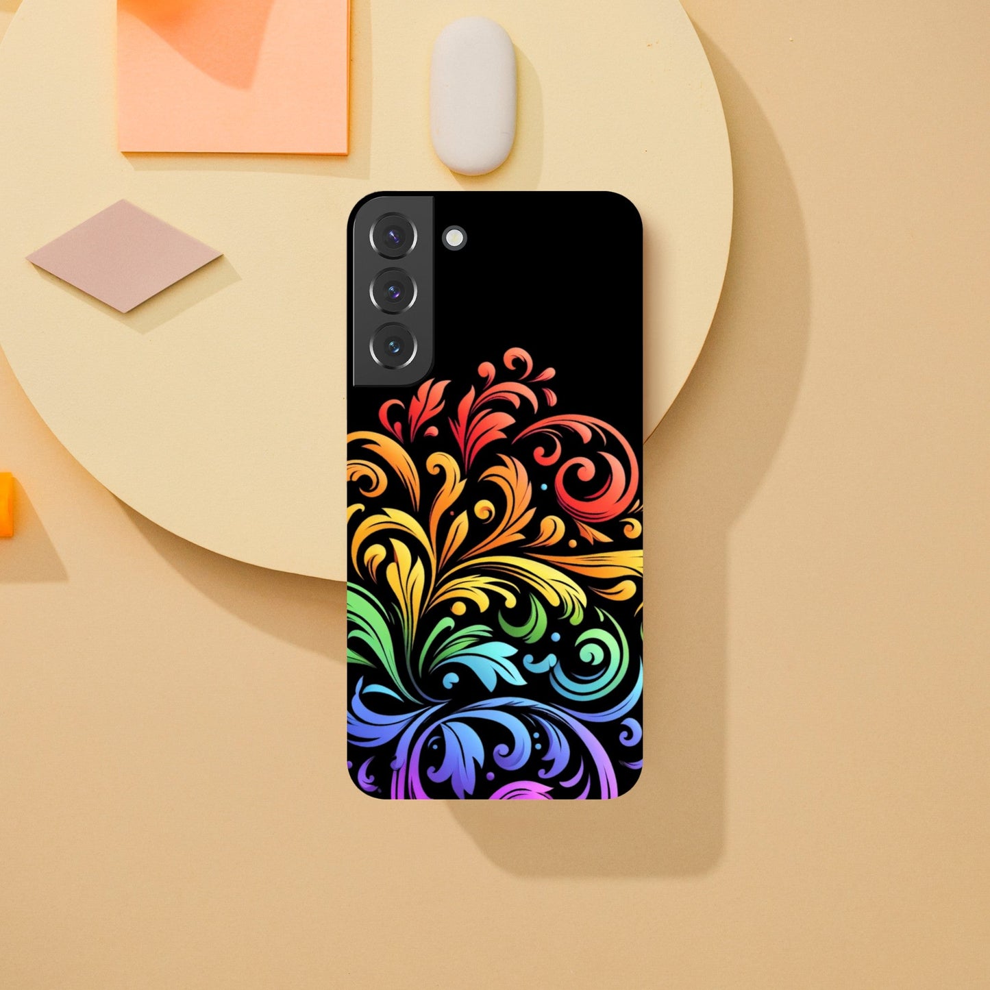 Mobile Phone Case - Pride Ferns- IPhone Case - Samsung Case - Clear - Flexi - Bio - Slim - Tough - LGBTQIA+ Mobile Phone Cases