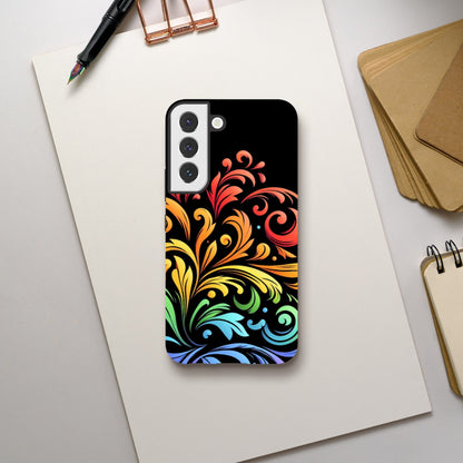 Mobile Phone Case - Pride Ferns- IPhone Case - Samsung Case - Clear - Flexi - Bio - Slim - Tough - LGBTQIA+ Mobile Phone Cases