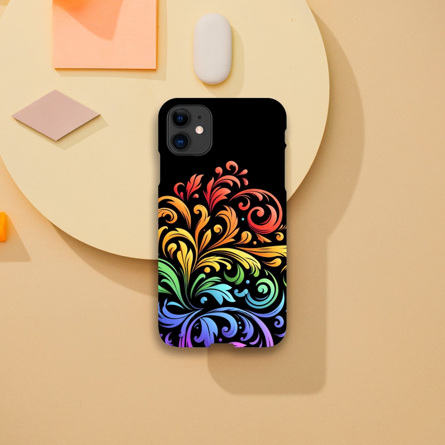 Mobile Phone Case - Pride Ferns- IPhone Case - Samsung Case - Clear - Flexi - Bio - Slim - Tough - LGBTQIA+ Mobile Phone Cases