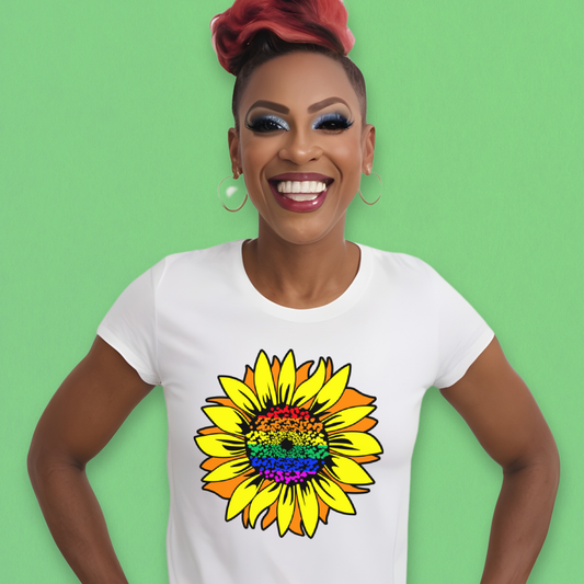 Flower Power Premium Crewneck T-Shirt