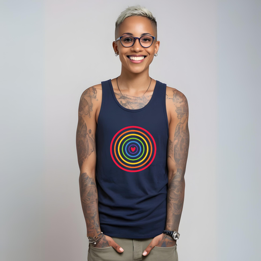 Hypno Rainbow Tank Top