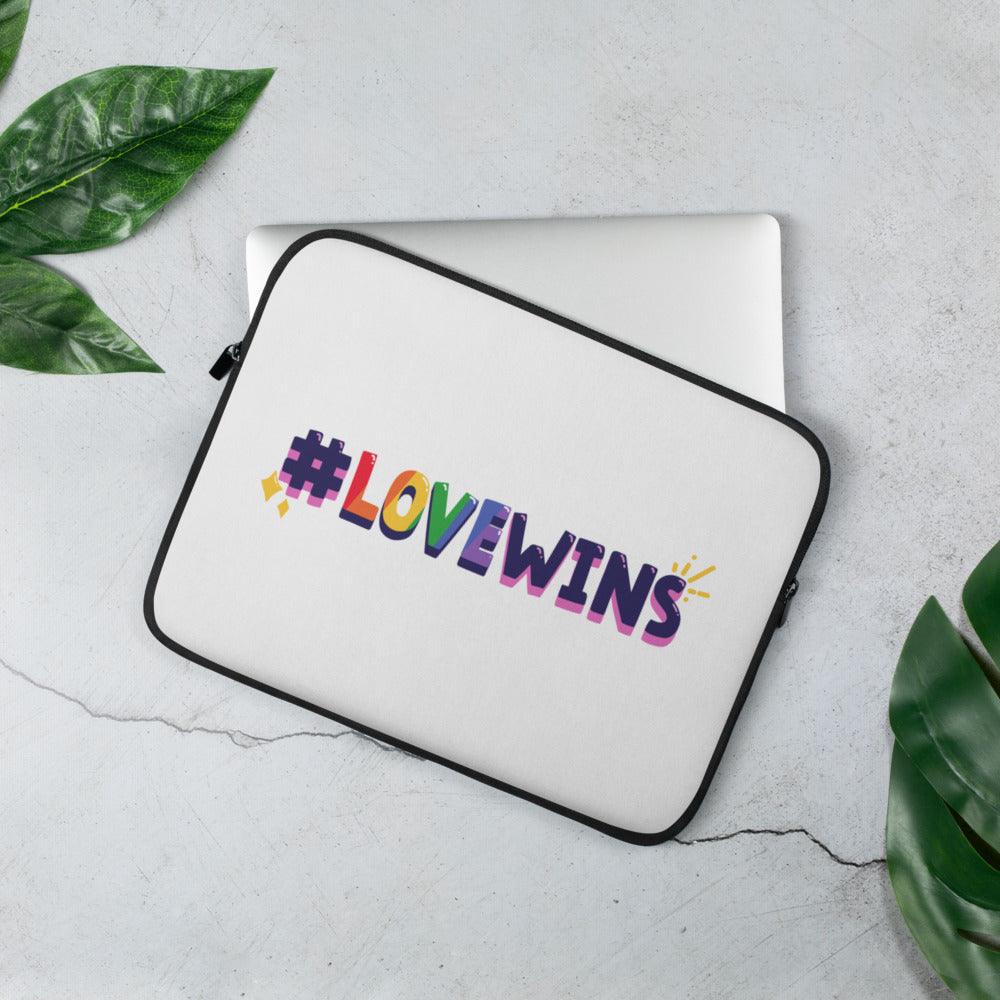 Laptop Sleeve - Love Wins Laptop Sleeve