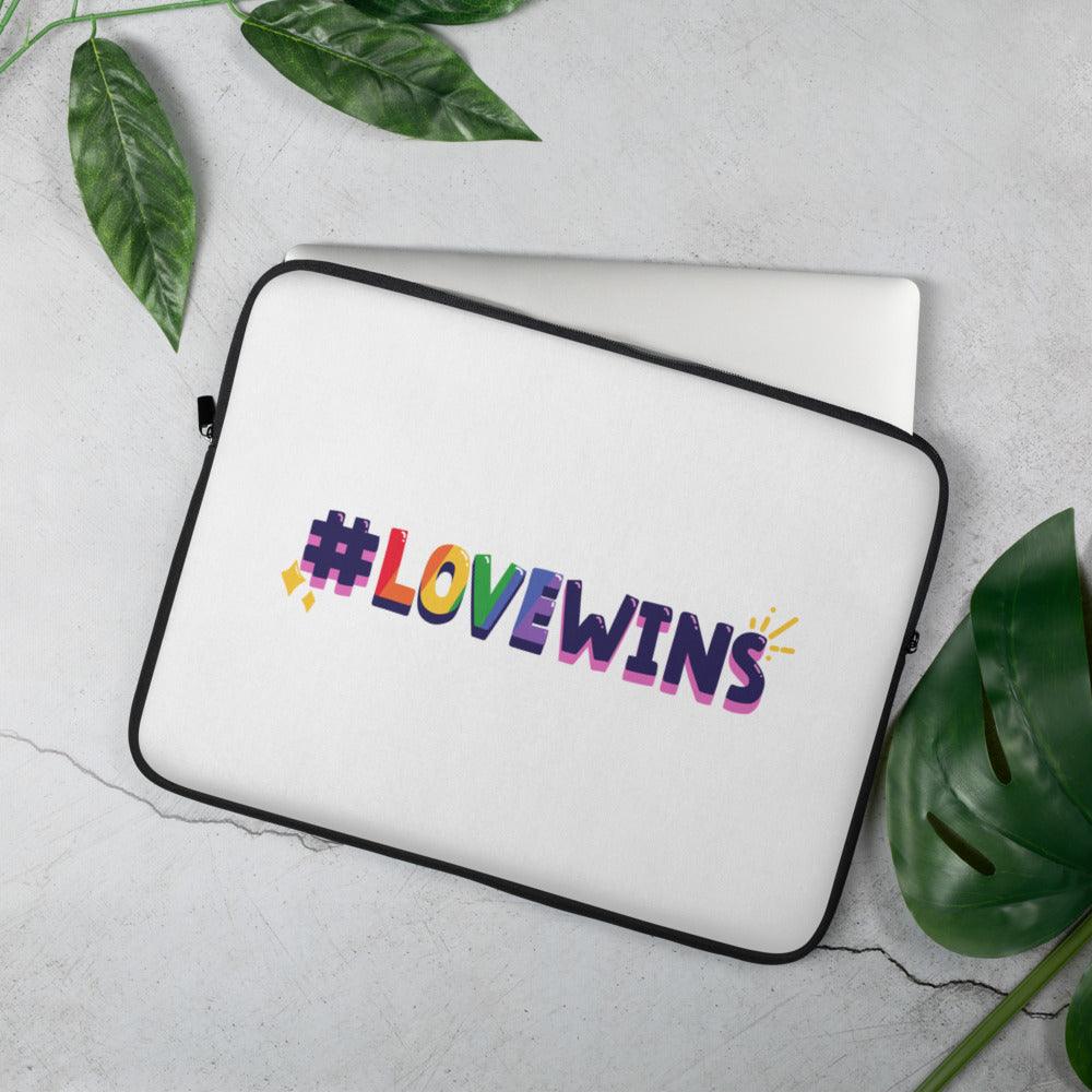 Laptop Sleeve - Love Wins Laptop Sleeve