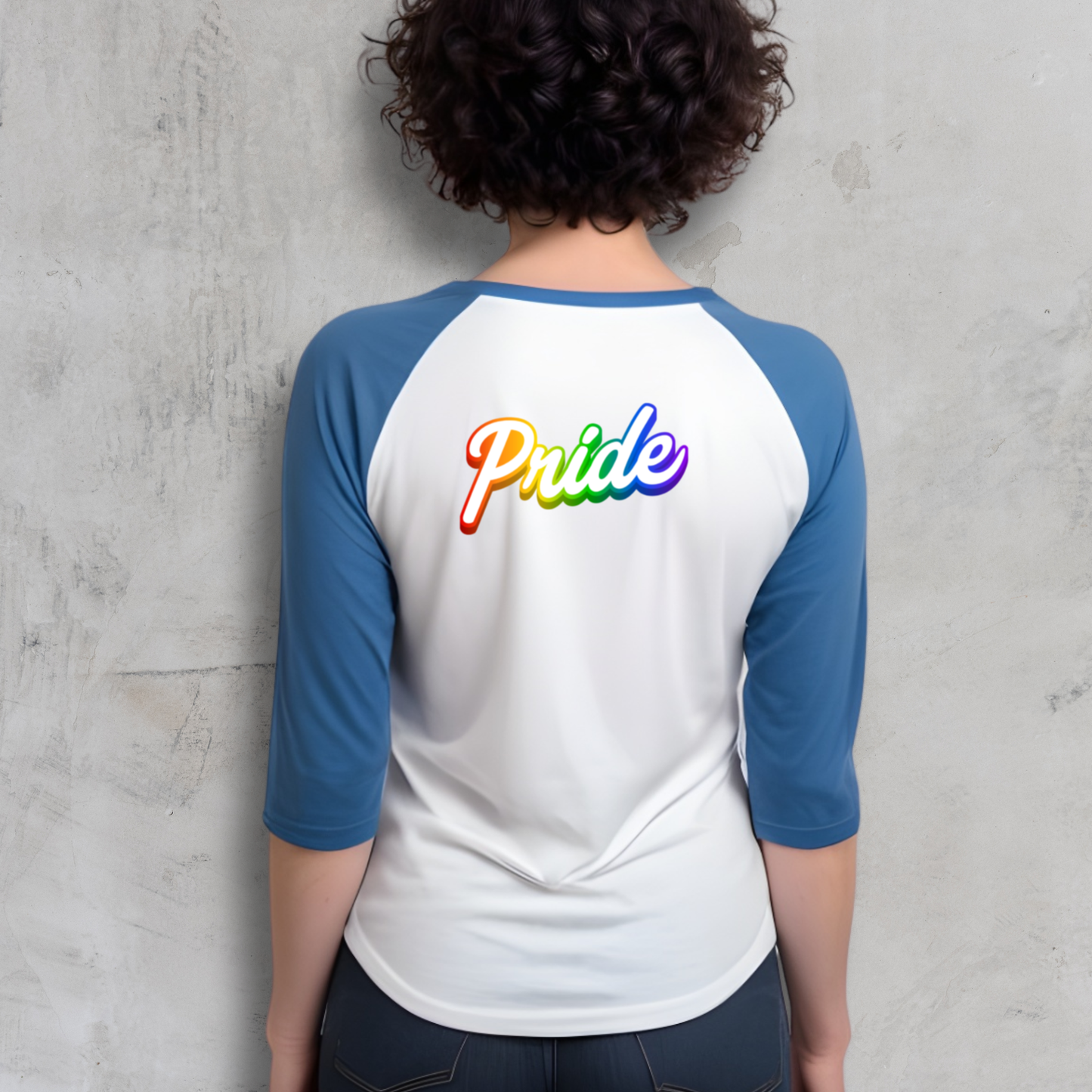 LGBTQIA+ Queer Pride Go Sports 3/4 Sleeve Raglan T-Shirt