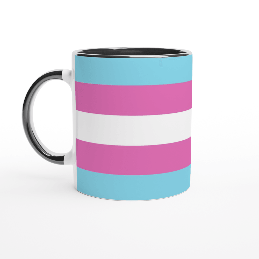 Mug - Transgender Pride Flag Mug - LGBTQIA+ Queer