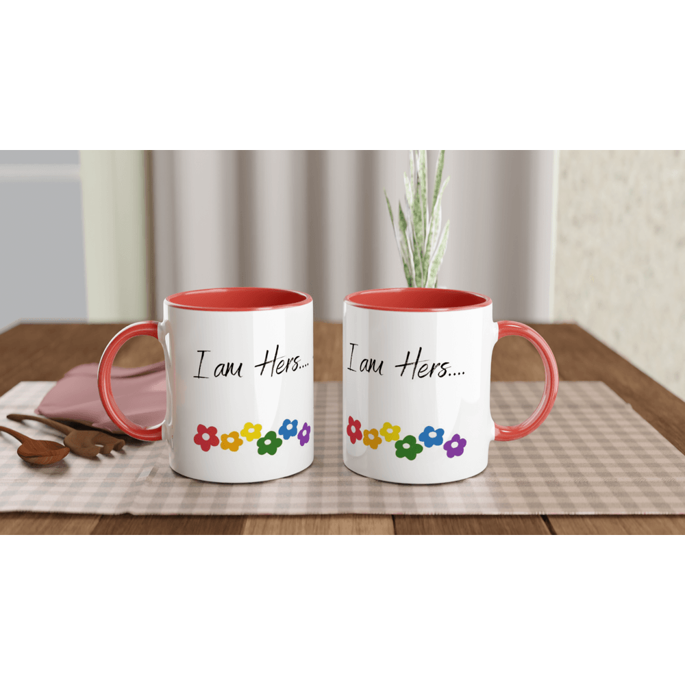 Mugs - I Am Hers Ceramic Mug - LGBTQIA+ Queer