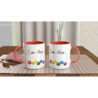 Mugs - I Am Hers Ceramic Mug - LGBTQIA+ Queer