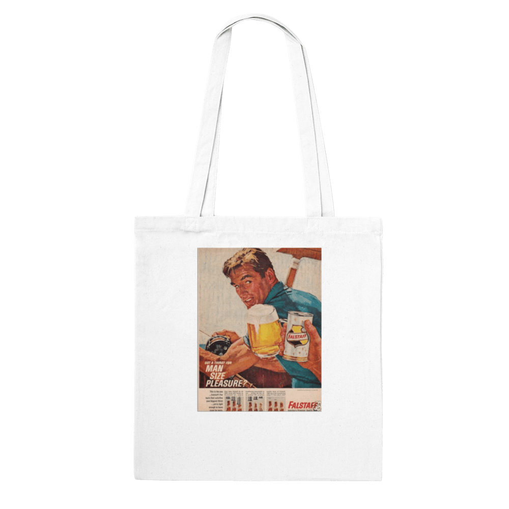 Tote Bags - Thirst - Queer Vintage Ads Tote Bag