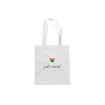 Tote Bags - Just Married Tote Bag