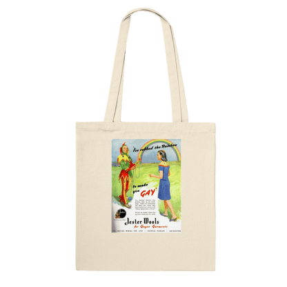 Tote Bags - Gay Wool - Queer Vintage Ads Tote Bag