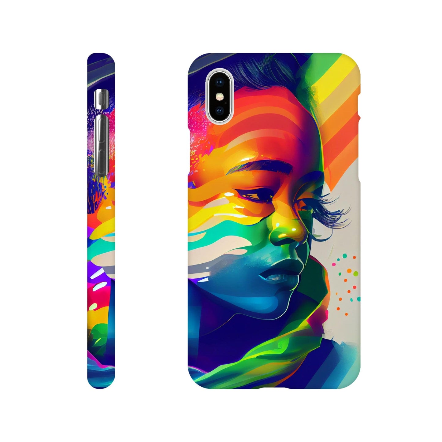 Mobile Phone Case - Misha- IPhone Case - Samsung Case - Flexi - Bio - Slim - Tough - LGBTQIA+ Queer Mobile Phone Case