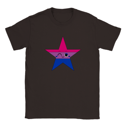 T-Shirt - Bi Star Classic Crewneck T-Shirt