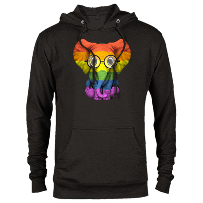 Hoodie - Ele-fab Premium LGBTQIA+ Pullover Hoodie