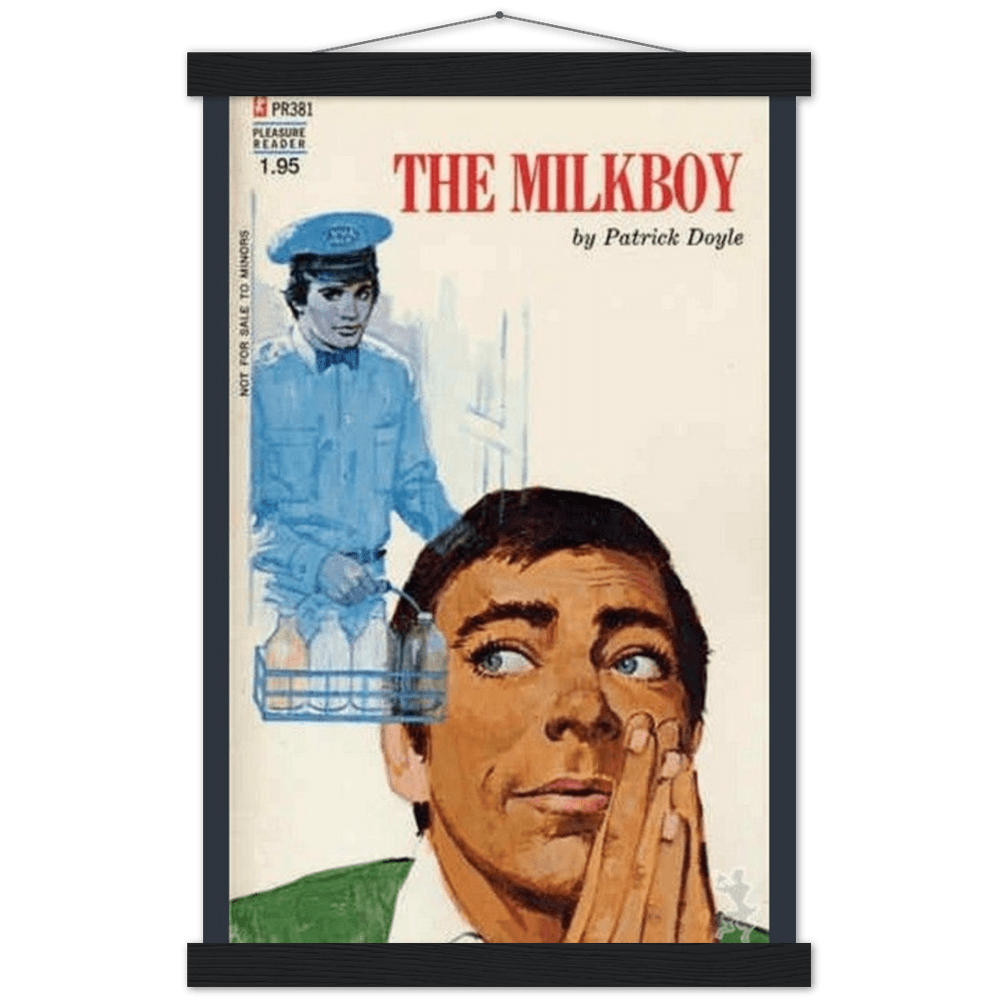 Wall Art - The Milkboy -  Matte Paper Poster & Hanger