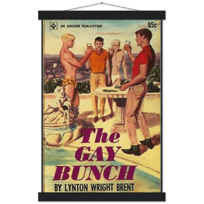 Wall Art - The Gay Bunch -  Matte Paper Poster & Hanger