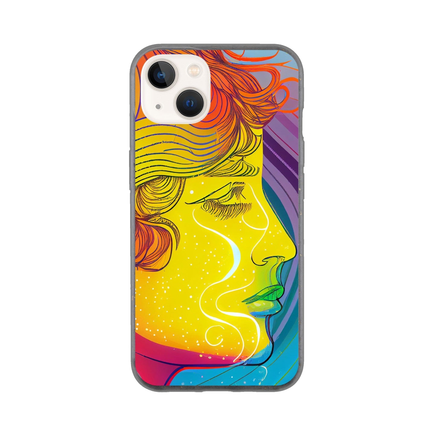 Mobile Phone Case - Alec IPhone Case - Bio - Flexi - Slim - Tough - LGBTQIA+ Queer Mobile Phone Case