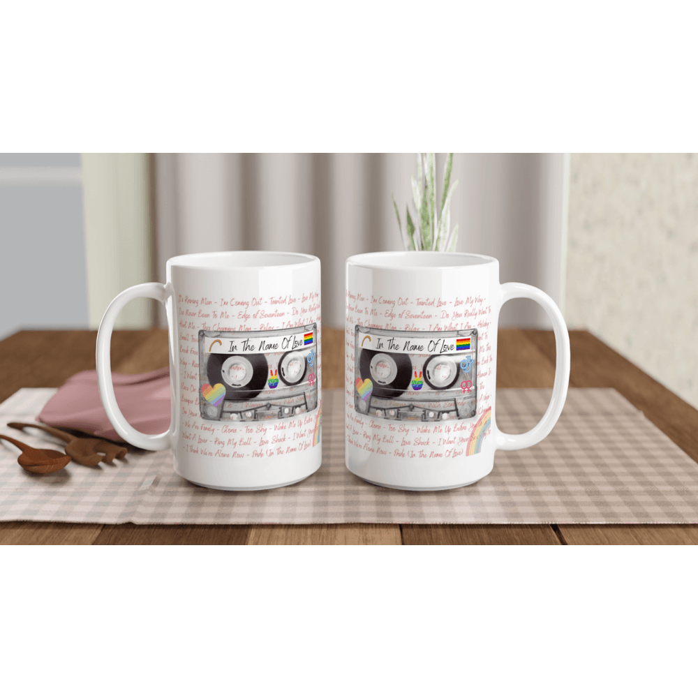 Mugs - In The Name Of Love Mug - LGBTQIA+ Queer