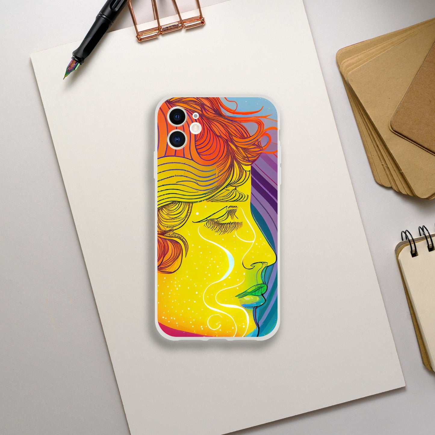 Mobile Phone Case - Alec IPhone Case - Bio - Flexi - Slim - Tough - LGBTQIA+ Queer Mobile Phone Case