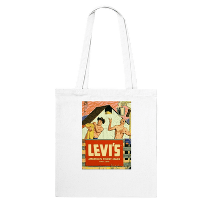 Tote Bags - Cowboys - Queer Vintage Ads Tote Bag