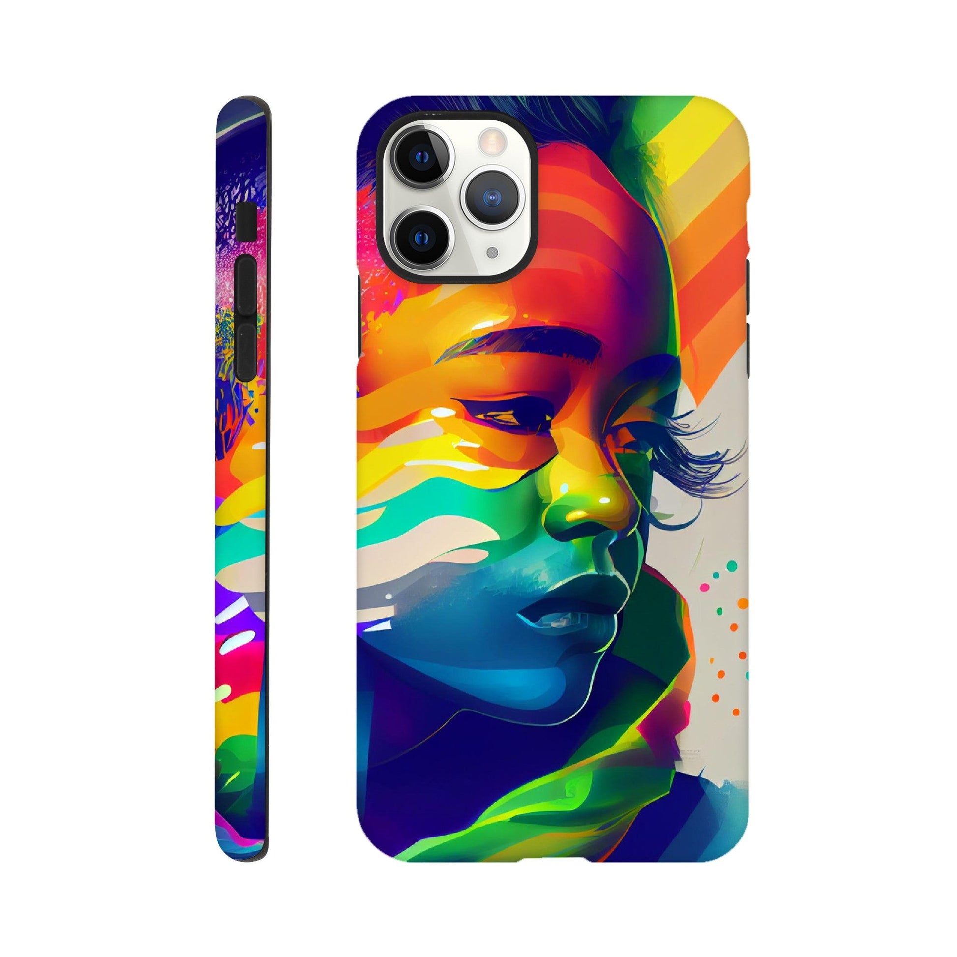 Mobile Phone Case - Misha- IPhone Case - Samsung Case - Flexi - Bio - Slim - Tough - LGBTQIA+ Queer Mobile Phone Case