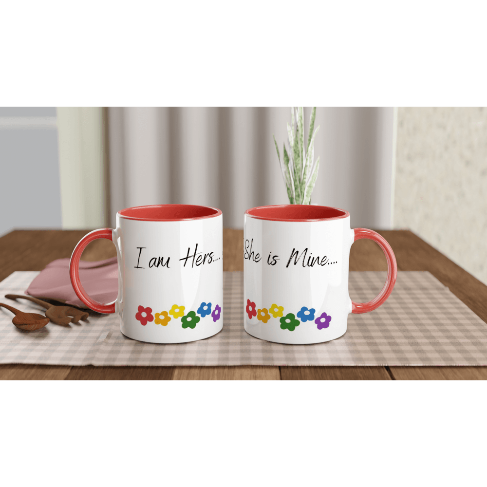 Mugs - I Am Hers / She Is Mine Mug - LGBTQIA+ Queer