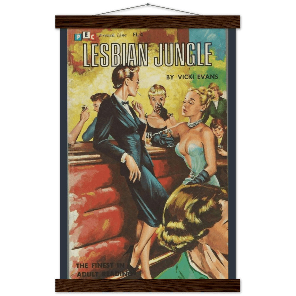 Wall Art - The Lesbian Jungle - Matte Paper Poster & Hanger