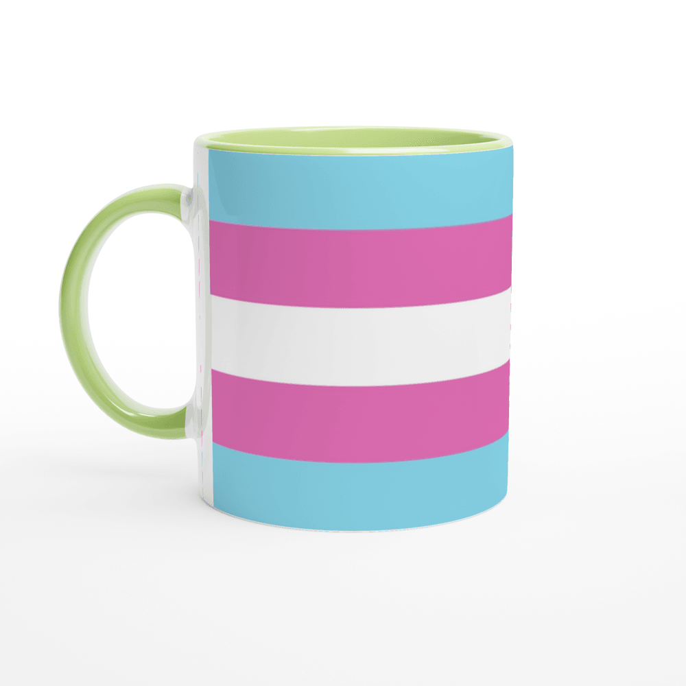 Mug - Transgender Pride Flag Mug - LGBTQIA+ Queer