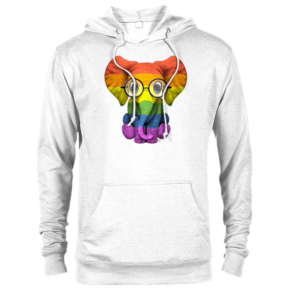 Hoodie - Ele-fab Premium LGBTQIA+ Pullover Hoodie