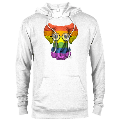 Hoodie - Ele-fab Premium LGBTQIA+ Pullover Hoodie