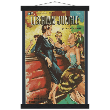 Wall Art - The Lesbian Jungle - Matte Paper Poster & Hanger