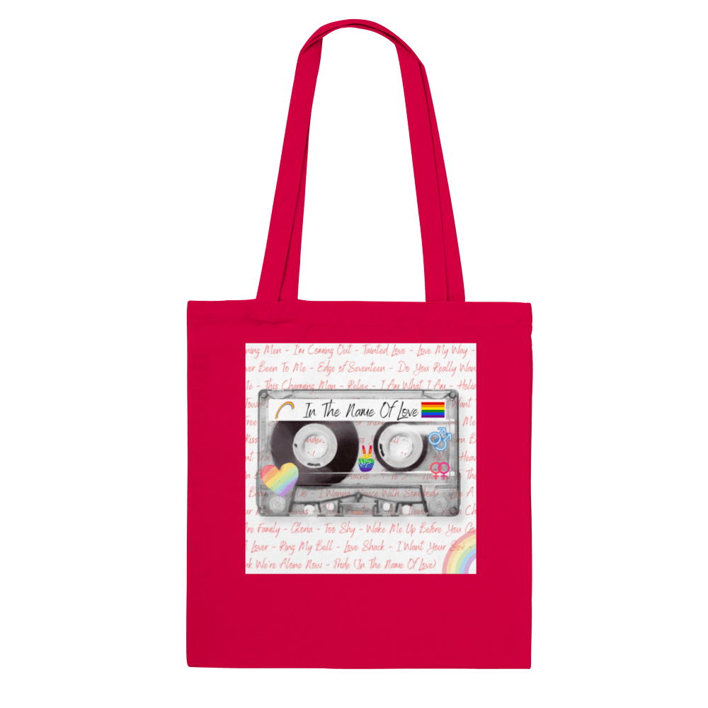 Tote Bags - In The Name Of Love Classic Tote Bag