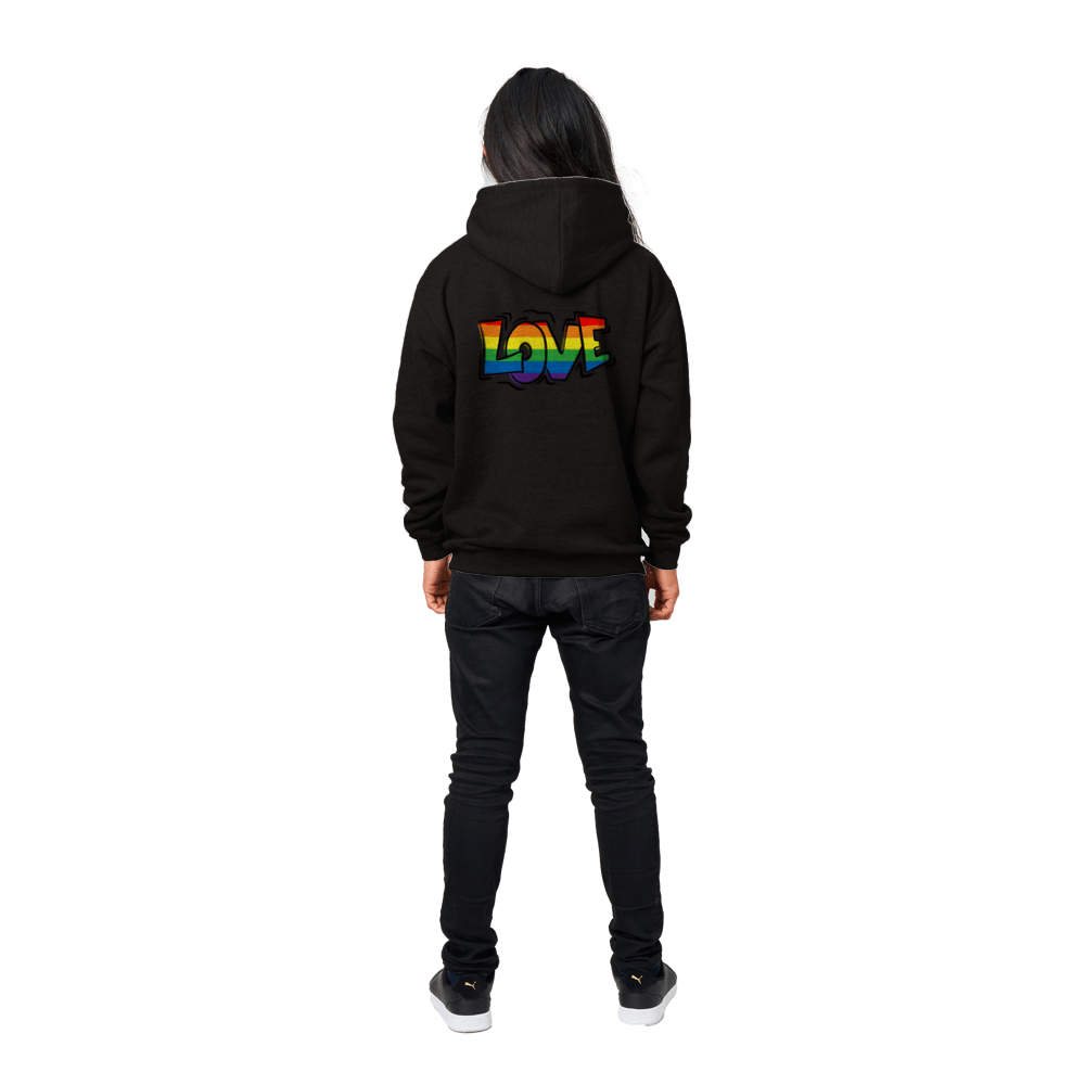 Hoodie - Pride Love Premium Pullover Hoodie