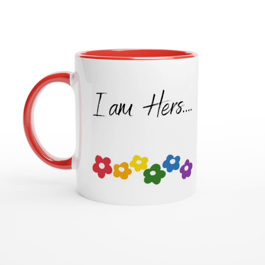 Mugs - I Am Hers Ceramic Mug - LGBTQIA+ Queer