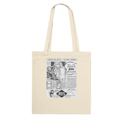 Tote Bags - Underwear - Queer Vintage Ads Tote Bag