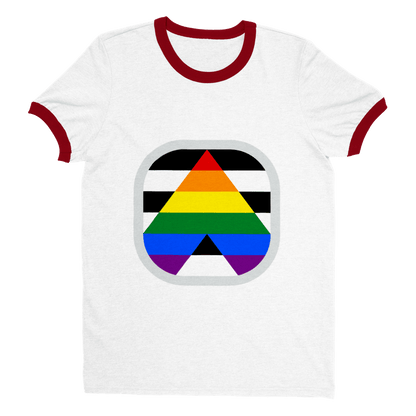 T-Shirt - Straight Ally Ringer T-Shirt