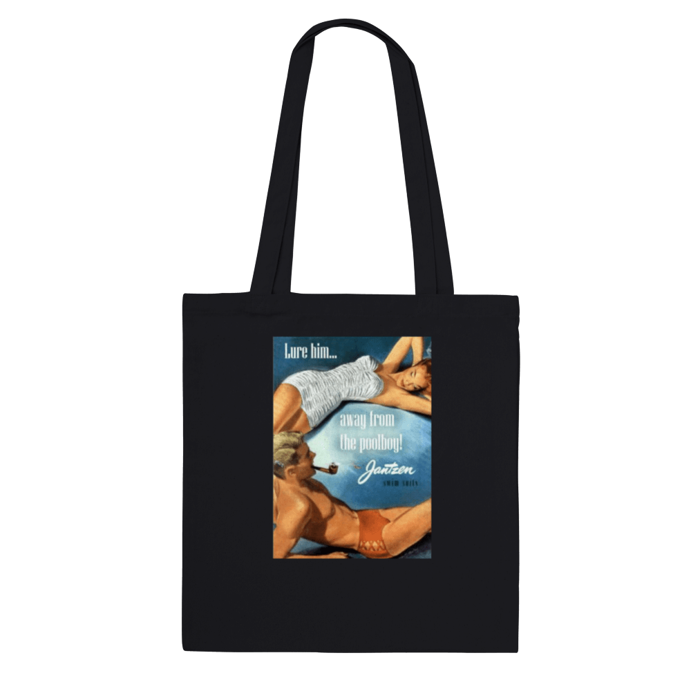 Tote Bags - Poolboy - Queer Vintage Ads Tote Bag