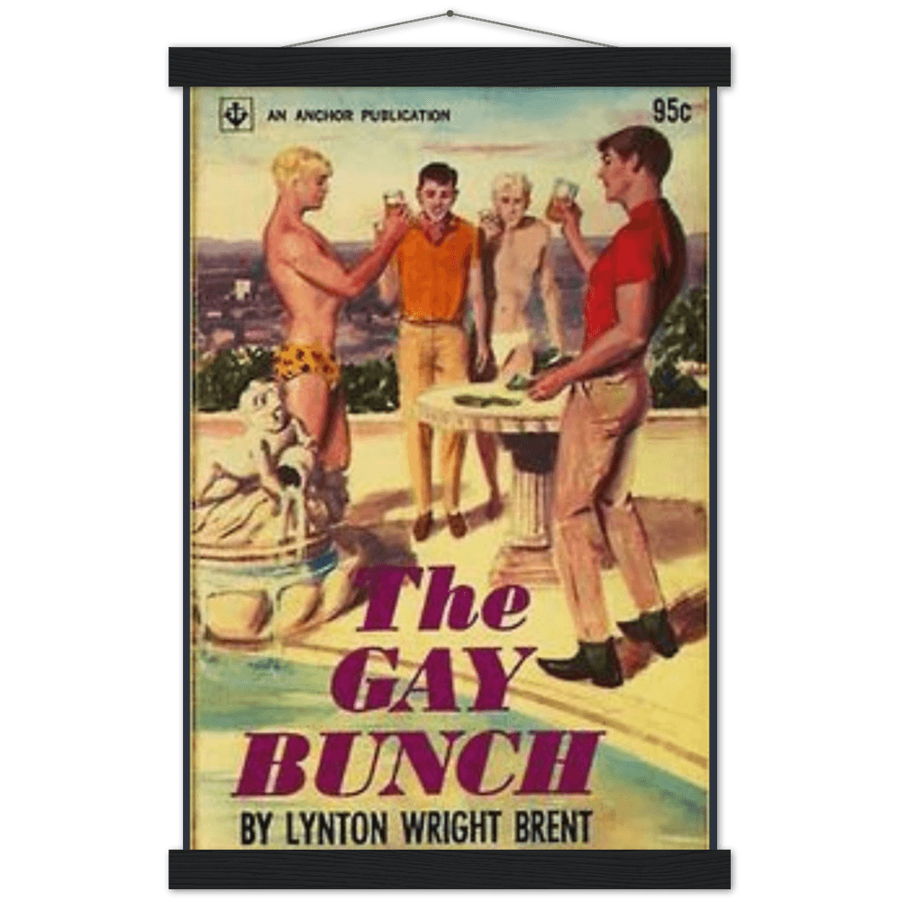 Wall Art - The Gay Bunch -  Matte Paper Poster & Hanger