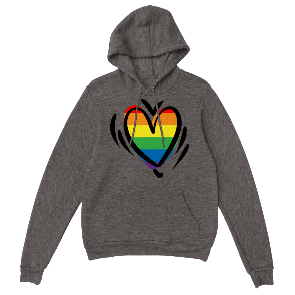 Hoodie - Pride Love Premium Pullover Hoodie