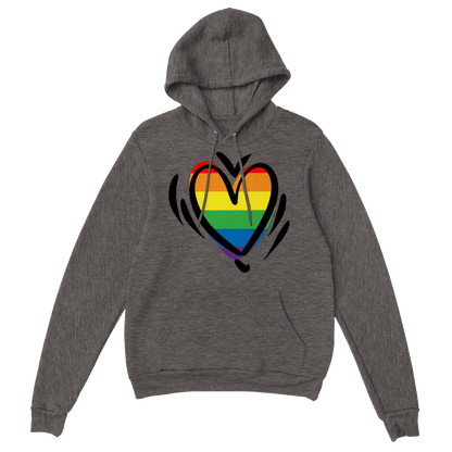 Hoodie - Pride Love Premium Pullover Hoodie