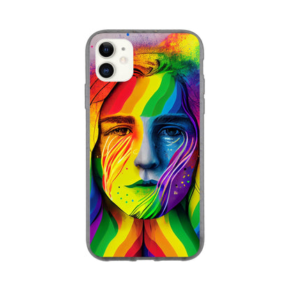 Mobile Phone Case - Lisa IPhone - Bio - Flexi - Slim - Tough - LGBTQIA+ Queer Mobile Phone Case