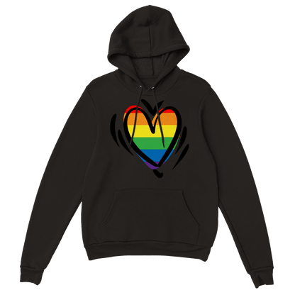 Hoodie - Pride Love Premium Pullover Hoodie