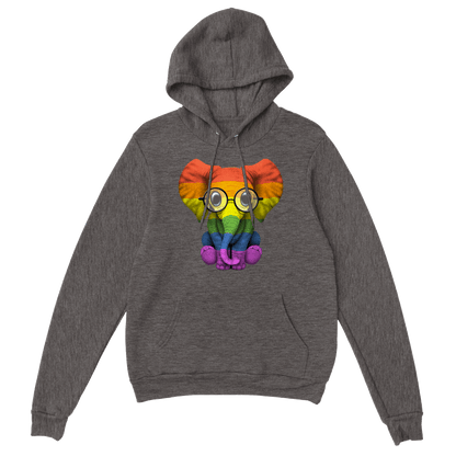 Hoodie - Ele-fab Premium LGBTQIA+ Pullover Hoodie