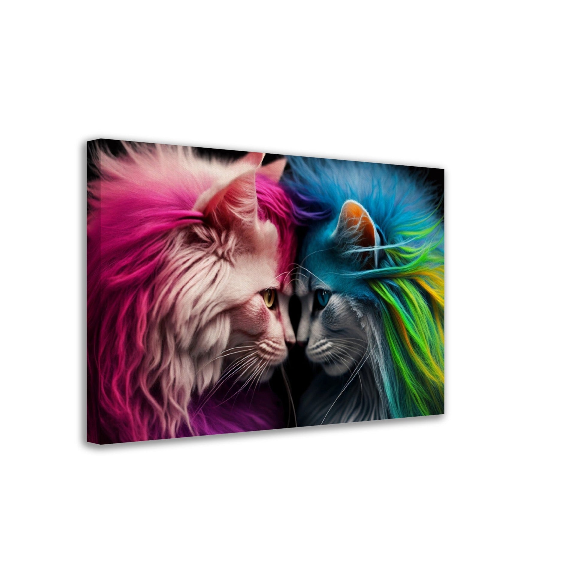 Wall Art - Stare Down - Pride Misfits - Canvas Print