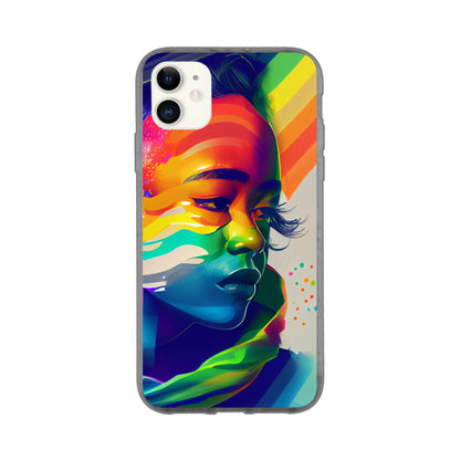 Mobile Phone Case - Misha- IPhone Case - Samsung Case - Flexi - Bio - Slim - Tough - LGBTQIA+ Queer Mobile Phone Case