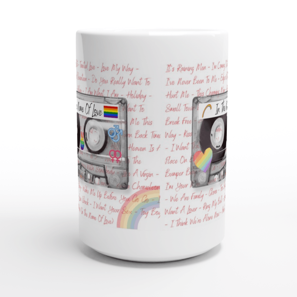 Mugs - In The Name Of Love Mug - LGBTQIA+ Queer