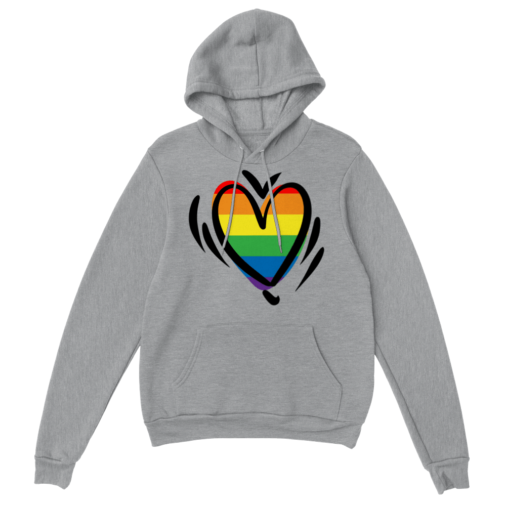 Hoodie - Pride Love Premium Pullover Hoodie