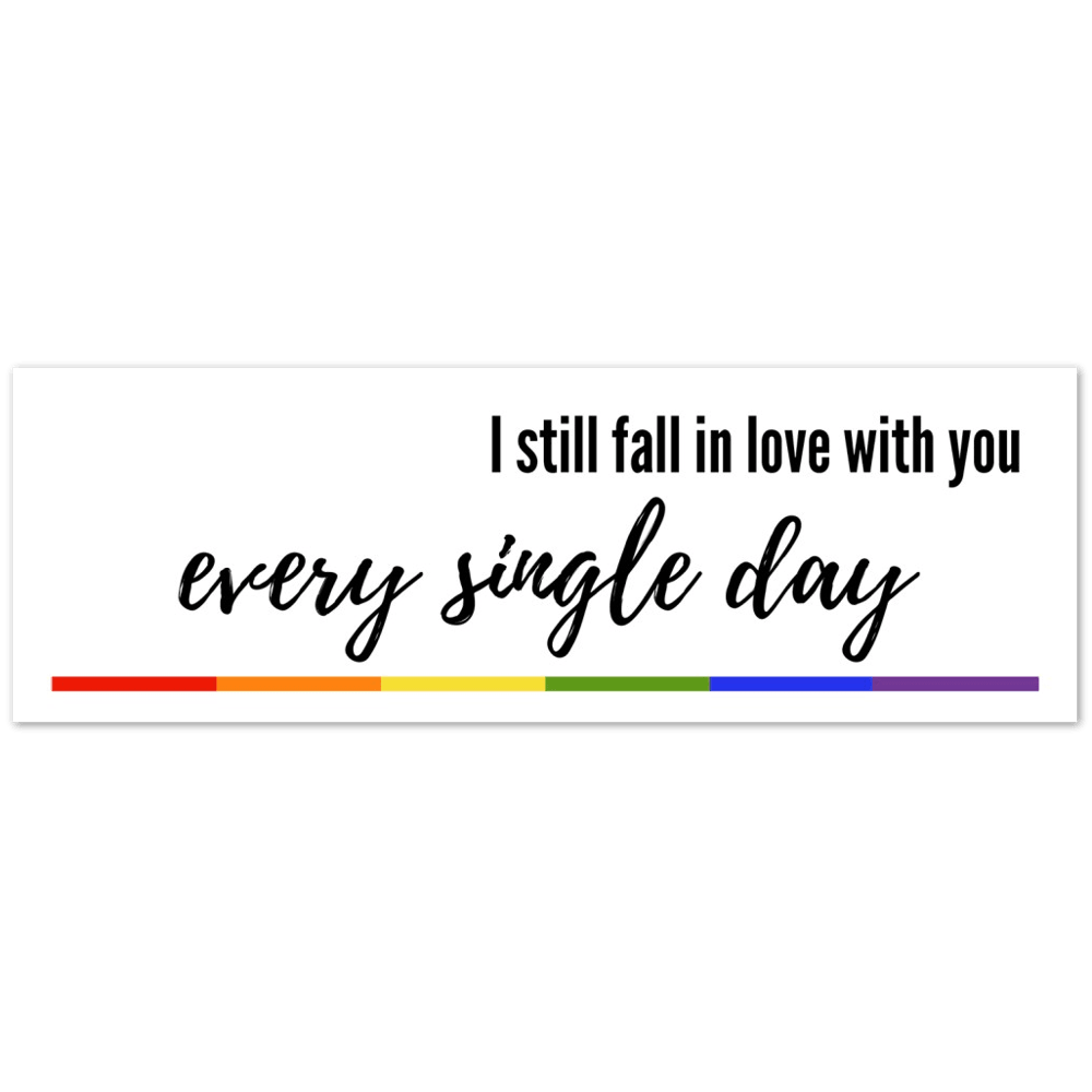 Wall Art - I Still Fall - Quote Art Series - Foam Print