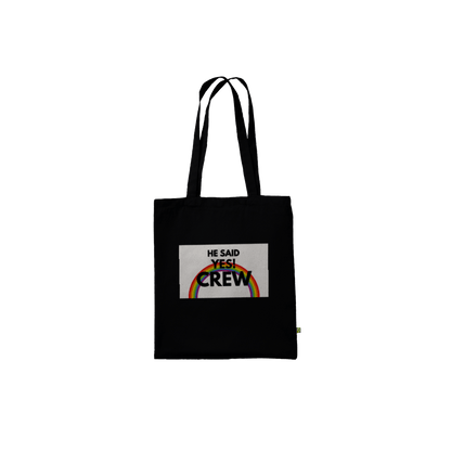 Tote Bags - He Said Yes Crew Tote Bag