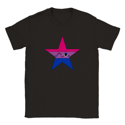 T-Shirt - Bi Star Classic Crewneck T-Shirt